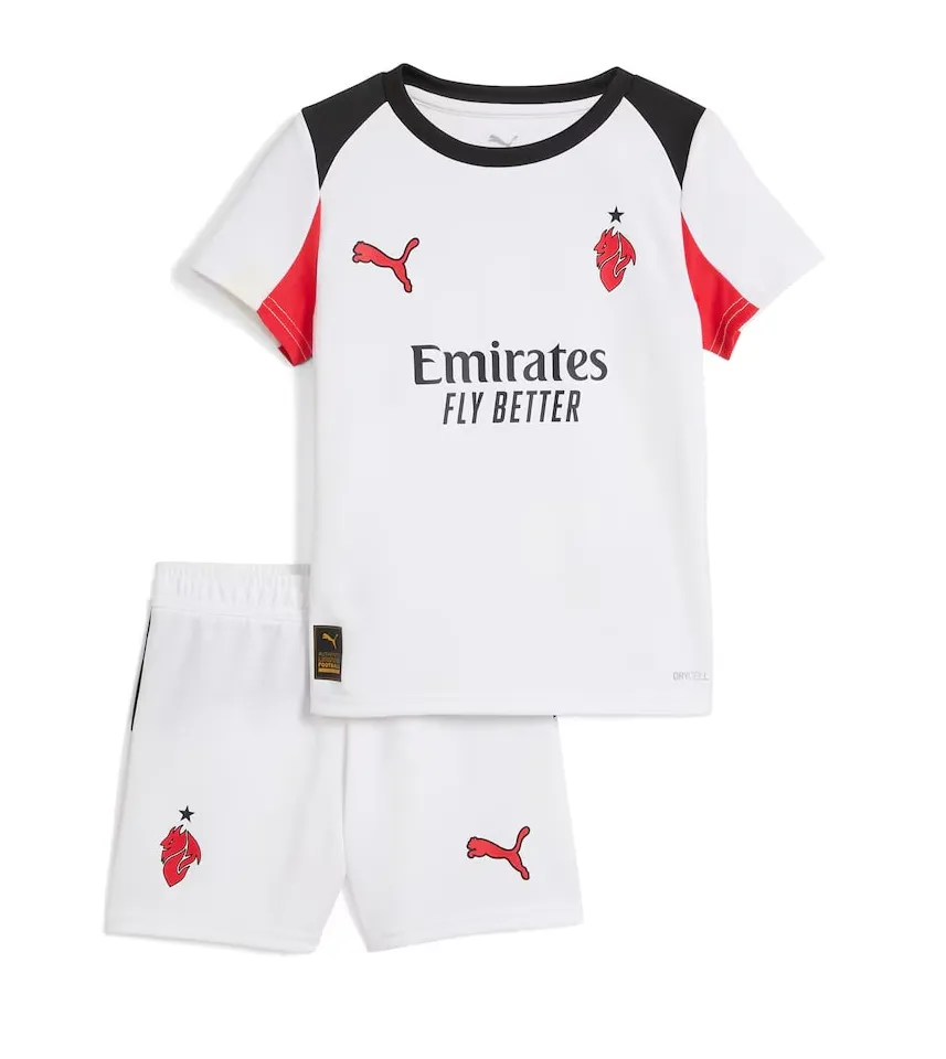 Ac Milan Extérieur 2025/26 Junior Kit