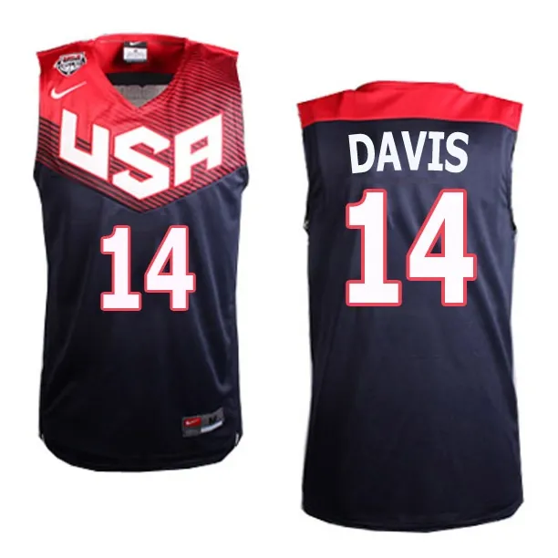 Anthony Davis Usa 2014 - Bleu
