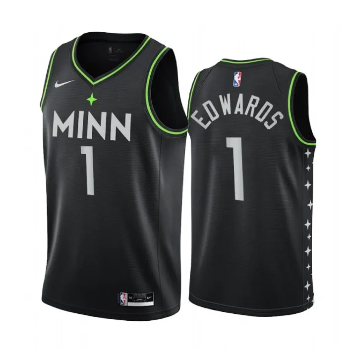 Anthony Edwards Minnesota Timberwolves 2020/21 - City Edition
