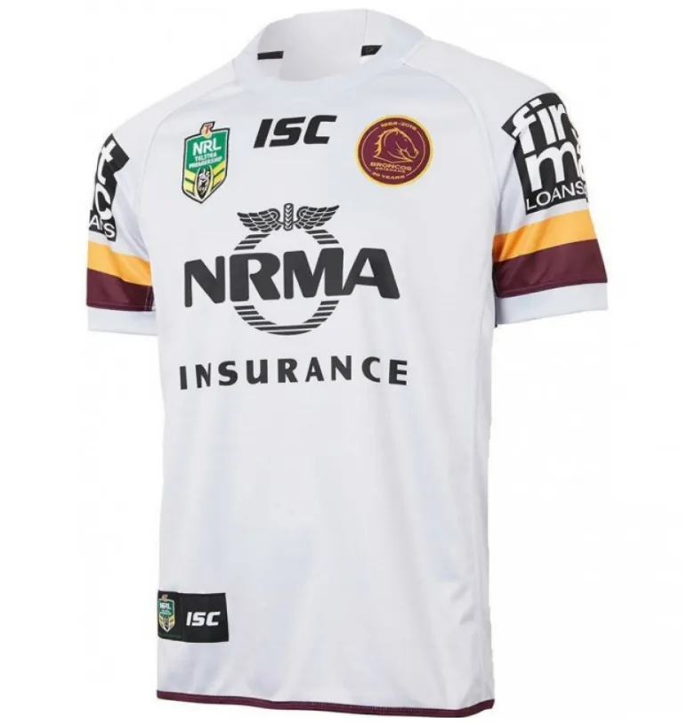 Brisbane Broncos Nrl Away S/s 2018