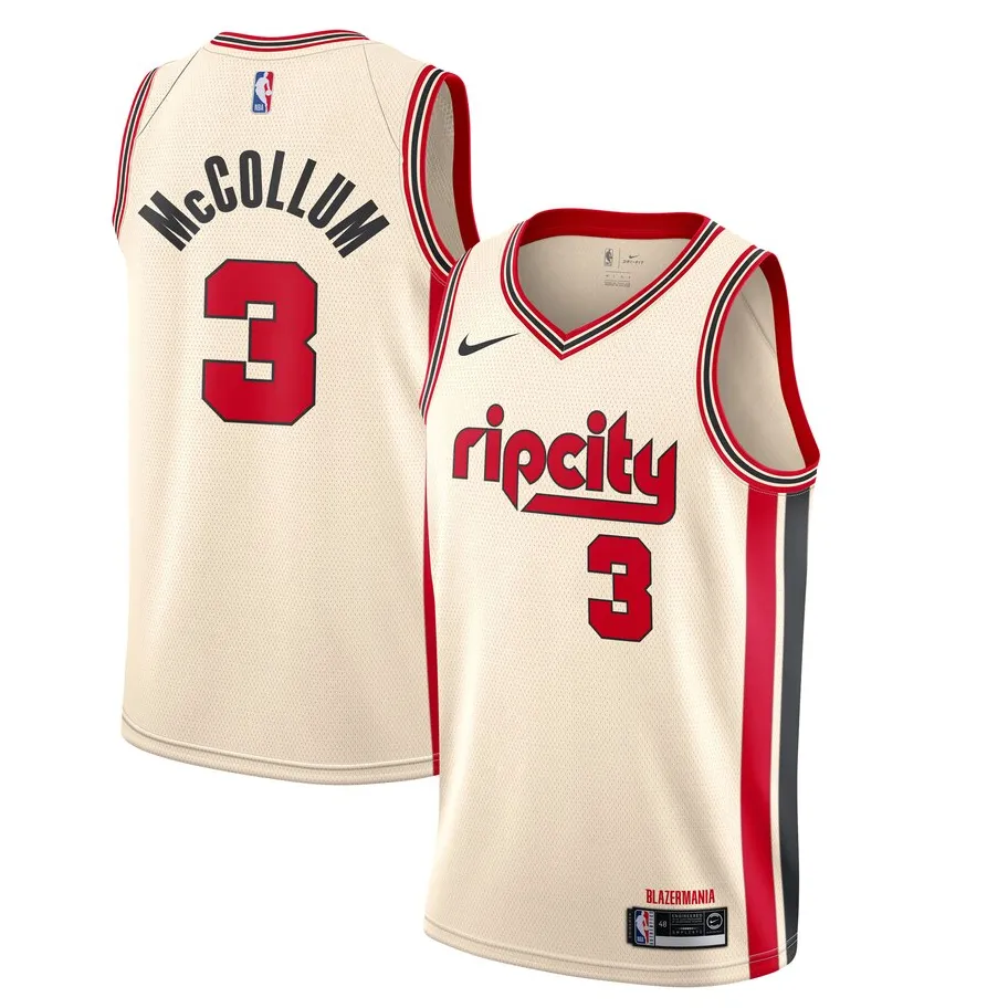 C. J. Mccollum Portland Trail Blazers 2019/20 - City Edition