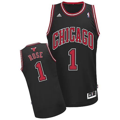 Derrick Rose Les Chicago Bulls [noir]