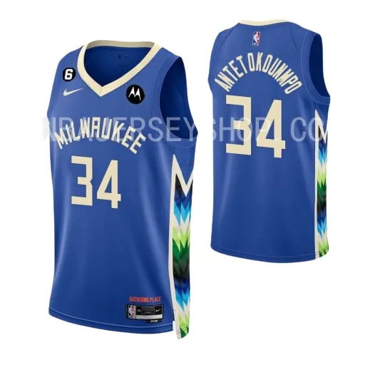 Giannis Antetokounmpo Milwaukee Bucks 2022/23 - City