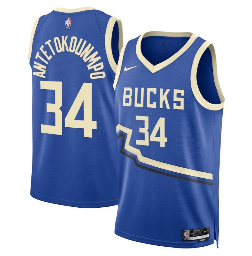 Giannis Antetokounmpo Milwaukee Bucks 2024/25 - City