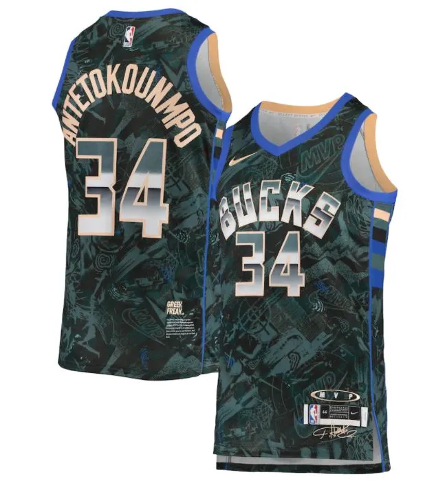 Giannis Antetokounmpo Milwaukee Bucks Mvp Series