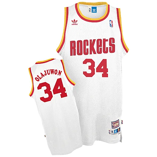 Hakeem Olajuwon Houston Rockets [blanc]