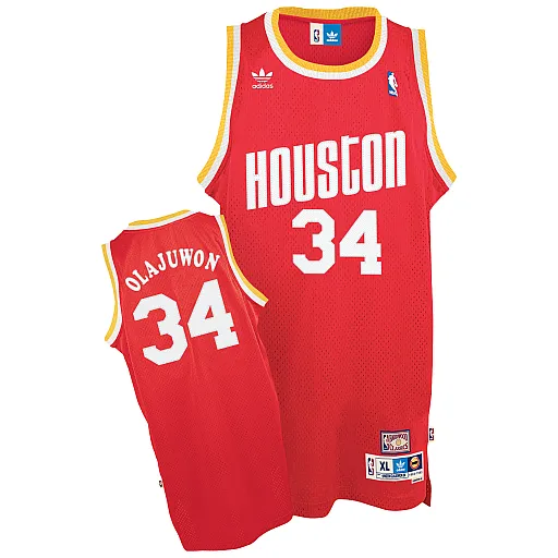 Hakeem Olajuwon Houston Rockets [rouge]