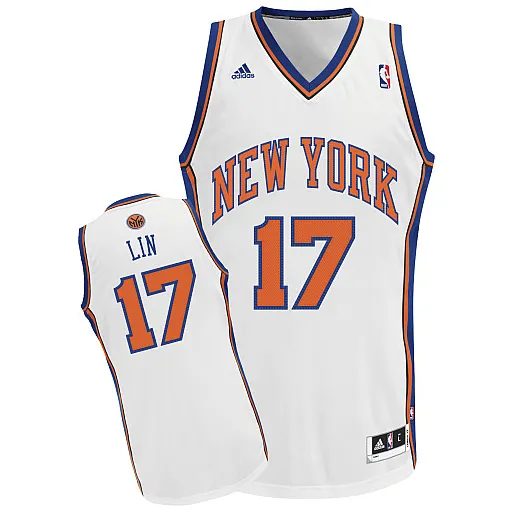 Jeremy Lin New York Knicks 2011/2012 [blanc]