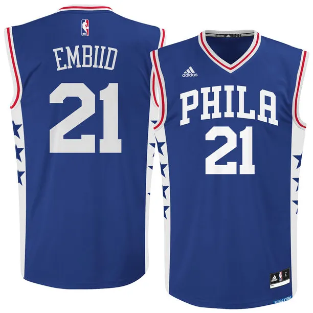 Joel Embiid Philadelphia 76ers [blue]
