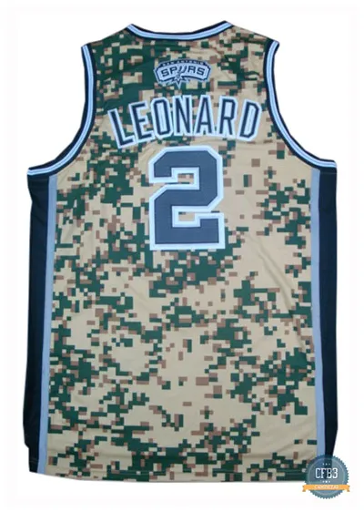 Kawhi Leonard San Antonio Spurs - Camo