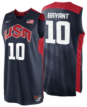 Kobe Bryant Sélectionnant Usa 2012 [bleu]