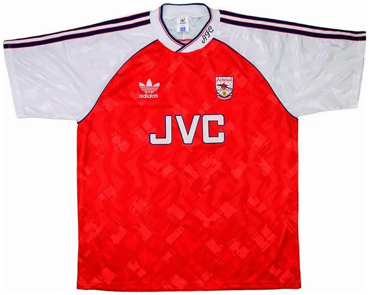 Maillot Arsenal Domicile1990-92
