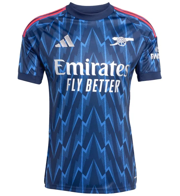 Maillot Arsenal Extérieur 2025/26