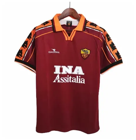 Maillot As Roma Domicile 1998/99