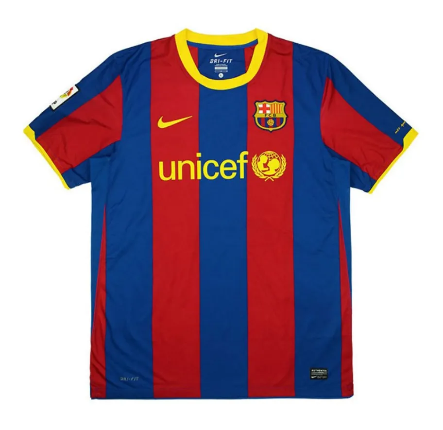 Maillot Fc Barcelona Domicile 2010/11
