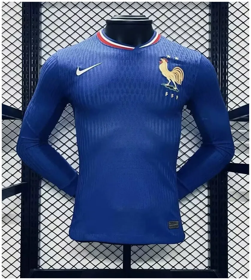 Maillot France Domicile 2024 Ml - Authentic