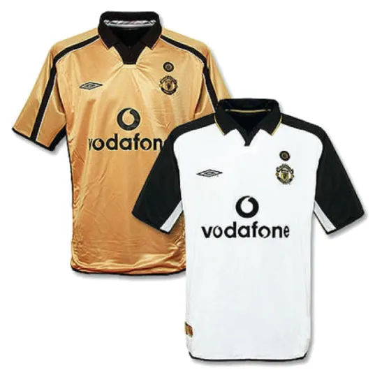 Maillot Manchester United Extérieur-third 2001-02