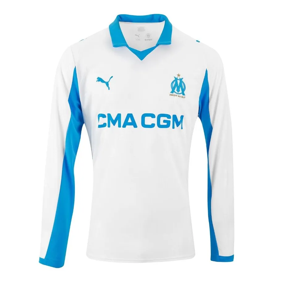 Maillot Olympique Marseille Domicile 2025/26 Ml