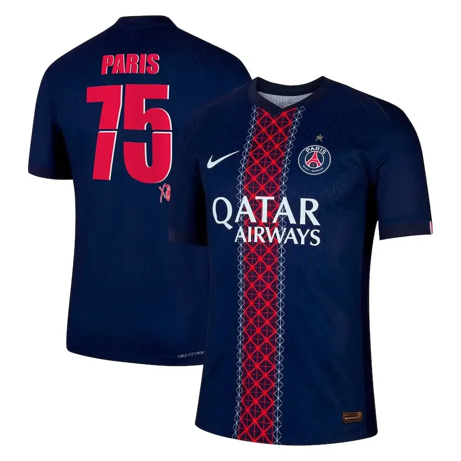 Maillot Psg Domicile 2025/26 Fifacwc Flocage Xo - Authentic