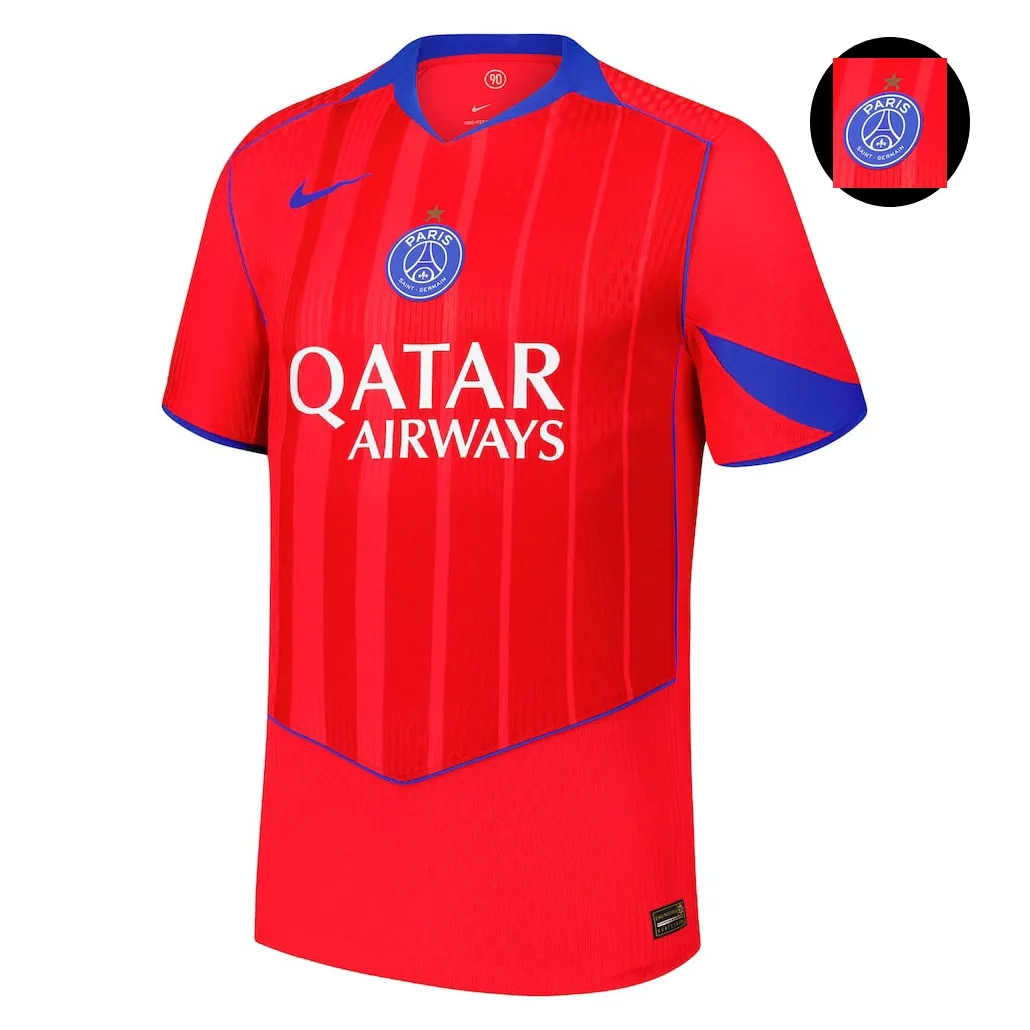 Maillot Psg Third 2025/26 Avec Étoile Eiffel - Authentic