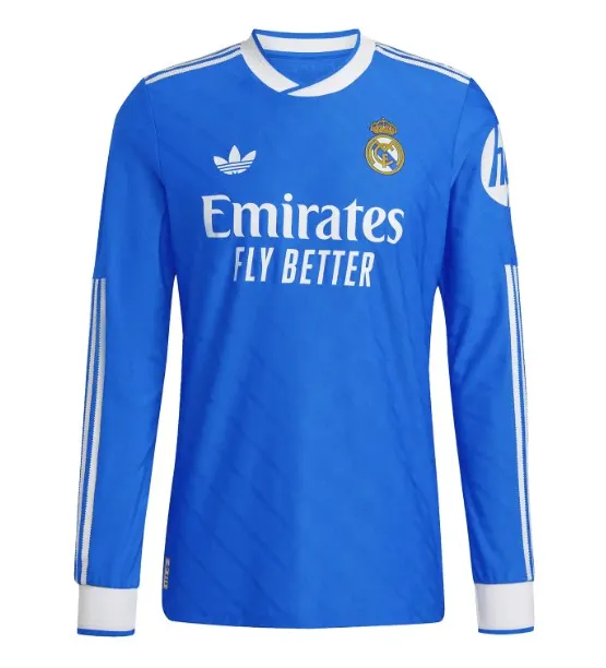 Maillot Real Madrid Third 2025/26 Ml - Authentic