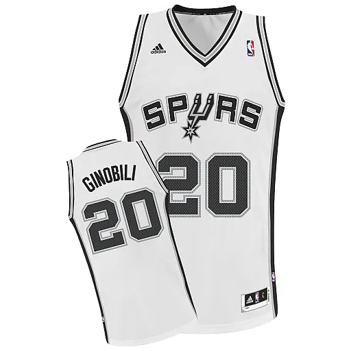 Manu Ginobili San Antonio Spurs 2011/2012 [blanc]