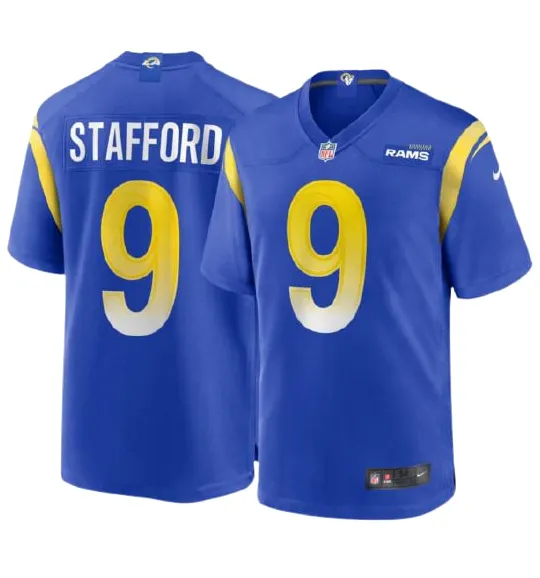 Matthew Stafford Los Angeles Rams - Royal