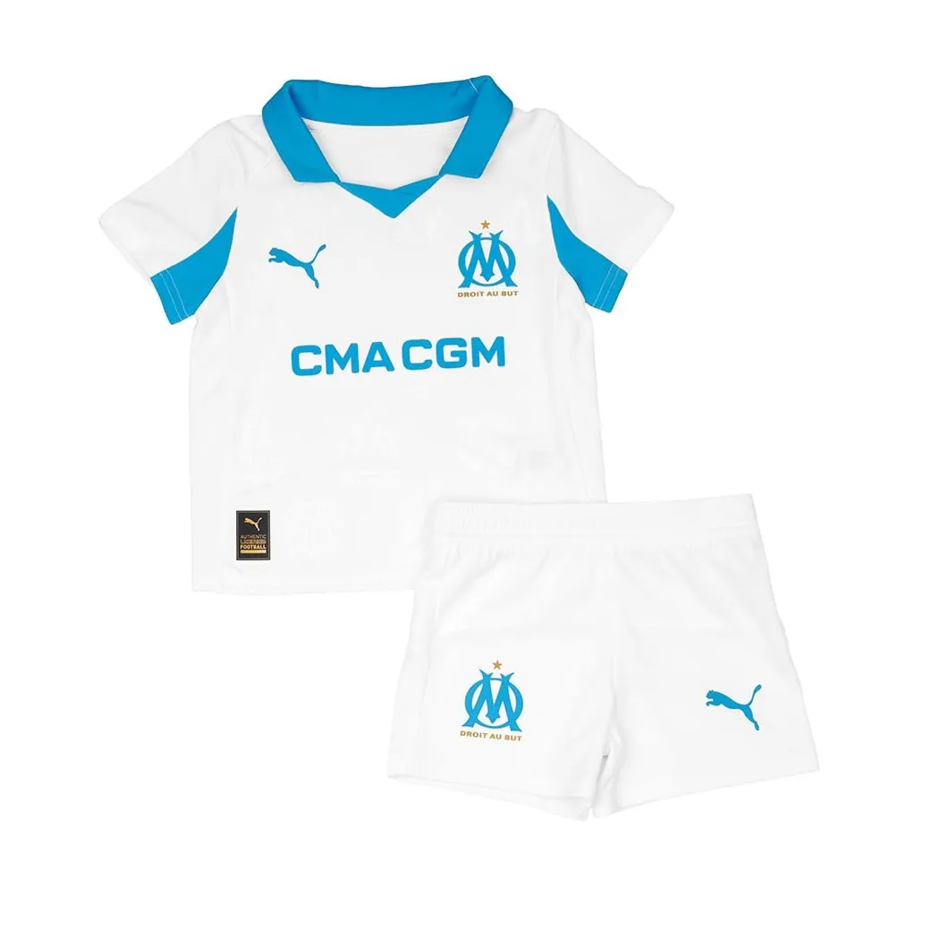 Olympique Marseille Domicile 2025/26 Junior Kit