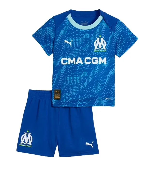 Olympique Marseille Third 2025/26 Junior Kit
