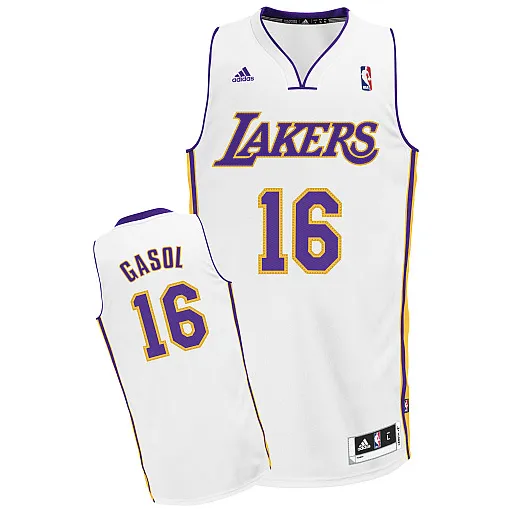 Pau Gasol Los Angeles Lakers 2011/2012 [blanc]