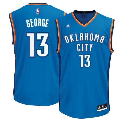 Paul George Oklahoma City Thunder [road]
