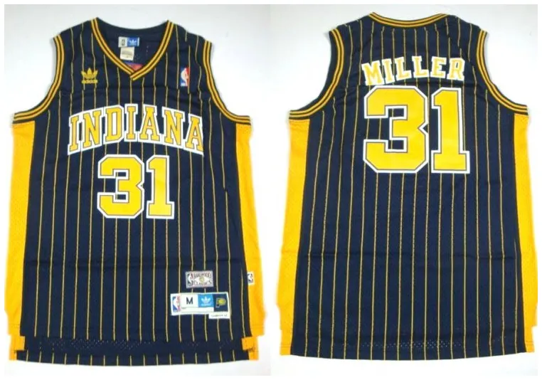 Reggie Miller Indiana Pacers [bleu]