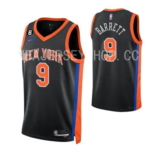 Rj Barrett New York Knicks 2022/23 - City Edition