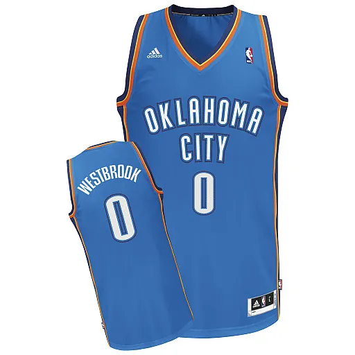 Russell Westbrook Oklahoma City Thunder [bleu]