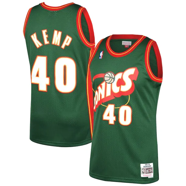 Shawn Kemp Seattle Supersonics 1995-96