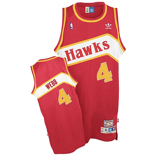 Spud Webb Atlanta Hawks [rouge]