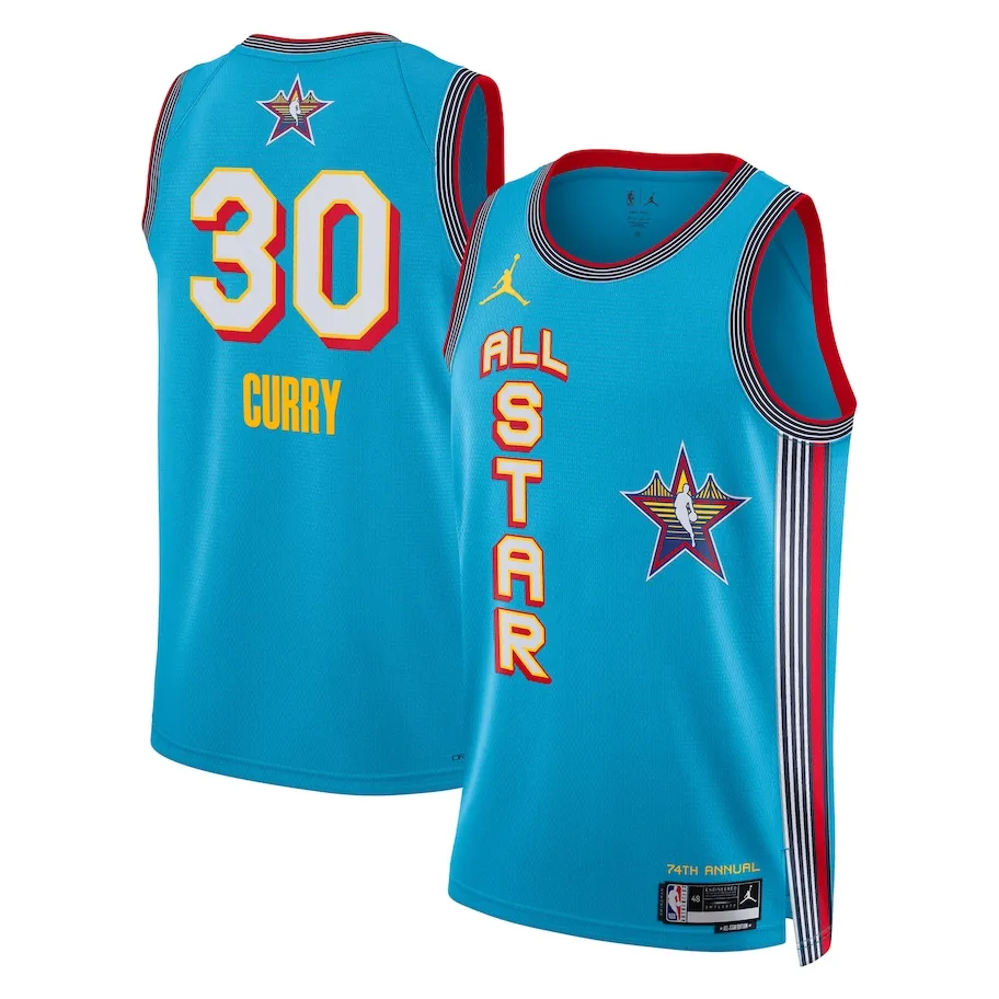 Stephen Curry - 2025 All-star Light Blue