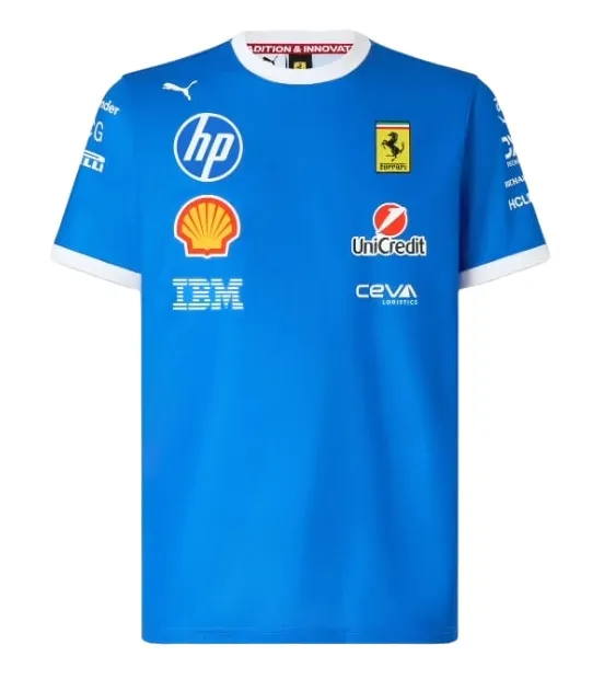 T-shirt Équipe Scuderia Ferrari Hp Monza 2025