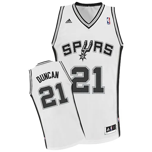 Tim Duncan San Antonio Spurs 2011/2012 [blanc]