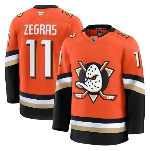 Trevor Zegras Anaheim Ducks - Home