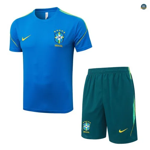 Maillot Training de foot Brésil + Shorts 2026/27 Bleu
