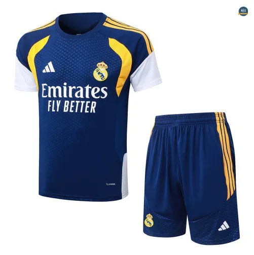 Maillot Training Foot Real Madrid + Shorts 2026/27 Bleu Marin
