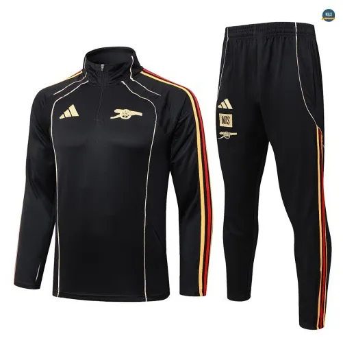 Survetement Enfant foot Arsenal 2026/27 Noir Retro