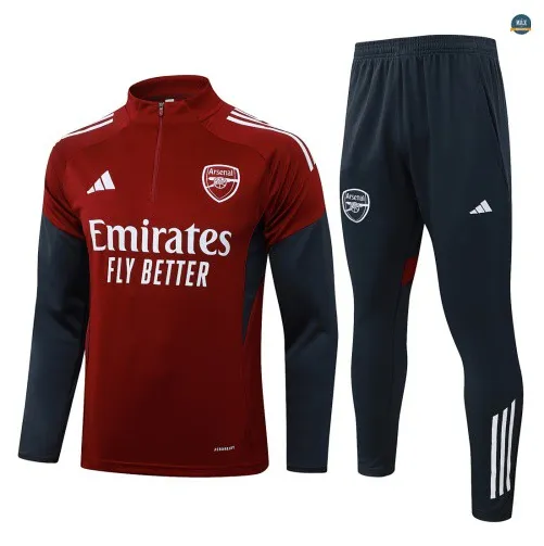 Survetement Enfant foot Arsenal 2026/27 Rouge/Blanc