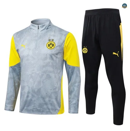 Survetement Enfant foot Borussia Dortmund 2026/27 Gris Clair