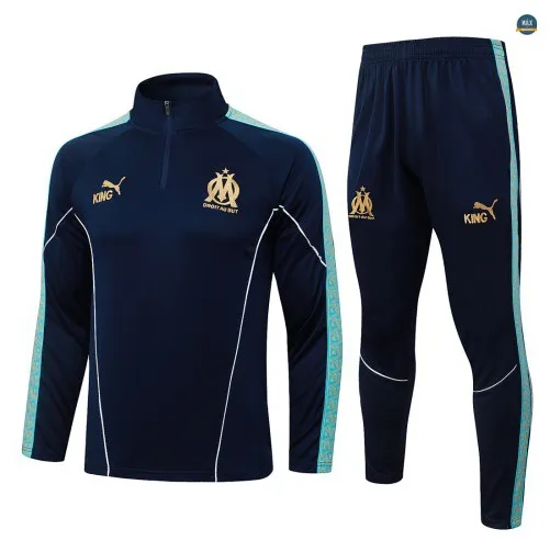Survetement Enfant foot Marseille 2026/27 Bleu Marine