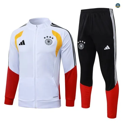 Veste Survetement Enfant foot Allemagne 2026/27 Blanc
