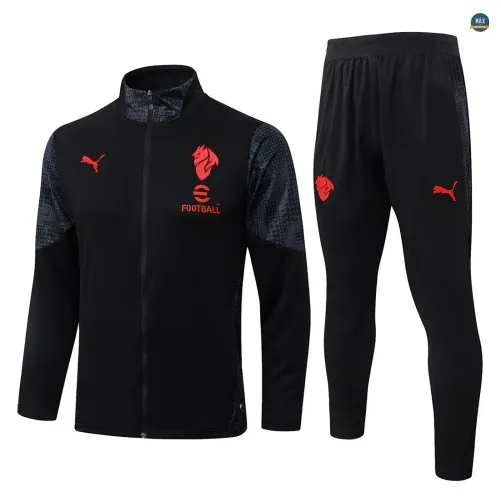 Veste Survetement foot AC Milan 2026/27 Noir