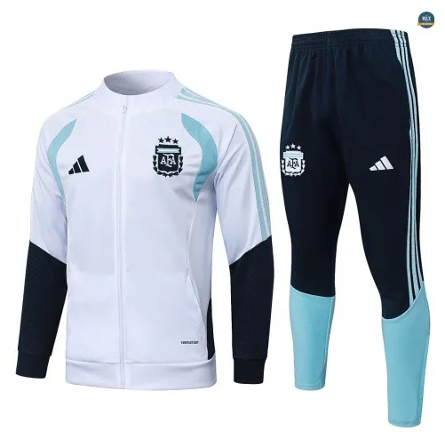 Veste Survetement foot Argentine 2026/27 Blanc