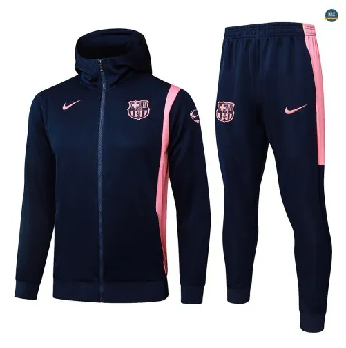 Veste Survetement foot à capuche Enfant Barcelone 2026/27 Bleu M